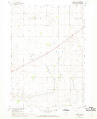 Canning NW South Dakota Historical topographic map, 1:24000 scale, 7.5 X 7.5 Minute, Year 1967