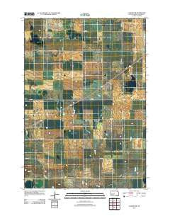 Canning NW South Dakota Historical topographic map, 1:24000 scale, 7.5 X 7.5 Minute, Year 2012