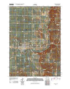 Canton South Dakota Historical topographic map, 1:24000 scale, 7.5 X 7.5 Minute, Year 2010