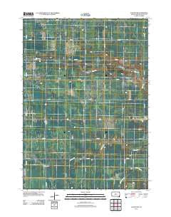 Canton SW South Dakota Historical topographic map, 1:24000 scale, 7.5 X 7.5 Minute, Year 2012