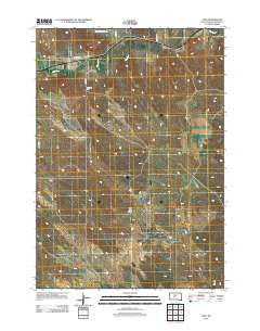 Capa South Dakota Historical topographic map, 1:24000 scale, 7.5 X 7.5 Minute, Year 2012