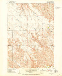 Capa NW South Dakota Historical topographic map, 1:24000 scale, 7.5 X 7.5 Minute, Year 1951