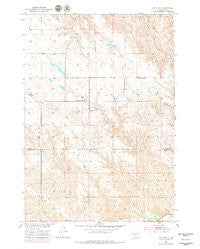 Capa NW South Dakota Historical topographic map, 1:24000 scale, 7.5 X 7.5 Minute, Year 1951