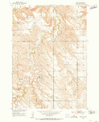 Capa SE South Dakota Historical topographic map, 1:24000 scale, 7.5 X 7.5 Minute, Year 1951