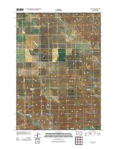 Capa NW South Dakota Historical topographic map, 1:24000 scale, 7.5 X 7.5 Minute, Year 2012
