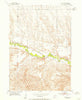 Caputa NE South Dakota Historical topographic map, 1:24000 scale, 7.5 X 7.5 Minute, Year 1953