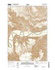 Carlin Flat South Dakota Current topographic map, 1:24000 scale, 7.5 X 7.5 Minute, Year 2015