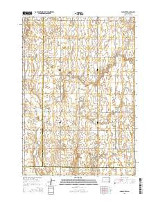 Carpenter South Dakota Current topographic map, 1:24000 scale, 7.5 X 7.5 Minute, Year 2015