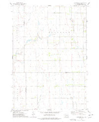 Carpenter SE South Dakota Historical topographic map, 1:24000 scale, 7.5 X 7.5 Minute, Year 1973