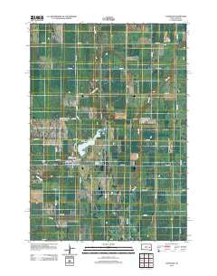 Carthage South Dakota Historical topographic map, 1:24000 scale, 7.5 X 7.5 Minute, Year 2012