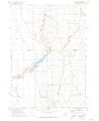 Carthage South Dakota Historical topographic map, 1:24000 scale, 7.5 X 7.5 Minute, Year 1971