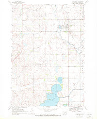 Castlewood South Dakota Historical topographic map, 1:24000 scale, 7.5 X 7.5 Minute, Year 1969