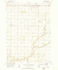 Cavour South Dakota Historical topographic map, 1:24000 scale, 7.5 X 7.5 Minute, Year 1957