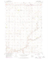 Cavour South Dakota Historical topographic map, 1:24000 scale, 7.5 X 7.5 Minute, Year 1957