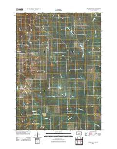 Cedar Butte NE South Dakota Historical topographic map, 1:24000 scale, 7.5 X 7.5 Minute, Year 2012