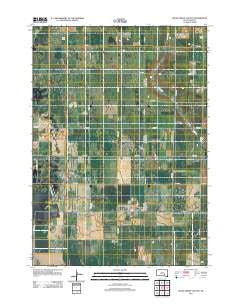 Cedar Grove Colony South Dakota Historical topographic map, 1:24000 scale, 7.5 X 7.5 Minute, Year 2012