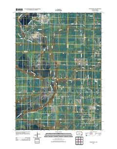 Centerville South Dakota Historical topographic map, 1:24000 scale, 7.5 X 7.5 Minute, Year 2012
