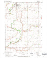 Centerville South Dakota Historical topographic map, 1:24000 scale, 7.5 X 7.5 Minute, Year 1968