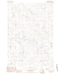 Chance South Dakota Historical topographic map, 1:24000 scale, 7.5 X 7.5 Minute, Year 1983