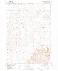 Chapelle Lake SW South Dakota Historical topographic map, 1:24000 scale, 7.5 X 7.5 Minute, Year 1973