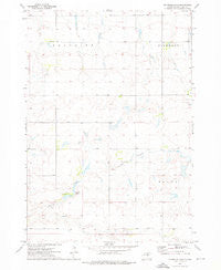 Chapelle Lake South Dakota Historical topographic map, 1:24000 scale, 7.5 X 7.5 Minute, Year 1973