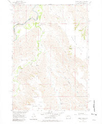 Cherry Creek South Dakota Historical topographic map, 1:24000 scale, 7.5 X 7.5 Minute, Year 1956