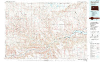 Cherry Creek South Dakota Historical topographic map, 1:100000 scale, 30 X 60 Minute, Year 1986