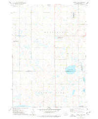 Cherry Lake South Dakota Historical topographic map, 1:24000 scale, 7.5 X 7.5 Minute, Year 1973
