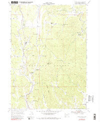 Cicero Peak South Dakota Historical topographic map, 1:24000 scale, 7.5 X 7.5 Minute, Year 1955