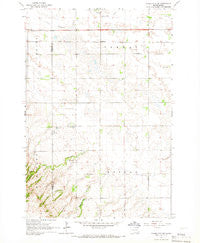 Claire City SW South Dakota Historical topographic map, 1:24000 scale, 7.5 X 7.5 Minute, Year 1964