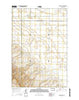 Claire City SW South Dakota Current topographic map, 1:24000 scale, 7.5 X 7.5 Minute, Year 2015