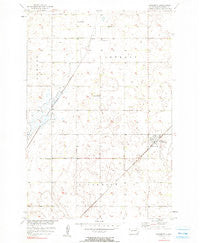 Claremont South Dakota Historical topographic map, 1:24000 scale, 7.5 X 7.5 Minute, Year 1956