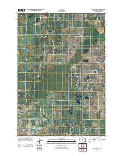 Clark North South Dakota Historical topographic map, 1:24000 scale, 7.5 X 7.5 Minute, Year 2012