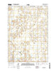 Clark North South Dakota Current topographic map, 1:24000 scale, 7.5 X 7.5 Minute, Year 2015