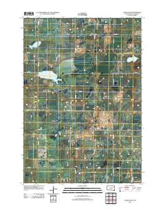 Clark South South Dakota Historical topographic map, 1:24000 scale, 7.5 X 7.5 Minute, Year 2012