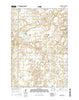 Clark South South Dakota Current topographic map, 1:24000 scale, 7.5 X 7.5 Minute, Year 2015