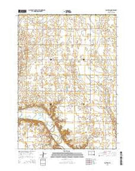 Clayton South Dakota Current topographic map, 1:24000 scale, 7.5 X 7.5 Minute, Year 2015