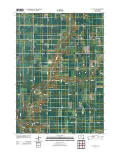 Clayton NE South Dakota Historical topographic map, 1:24000 scale, 7.5 X 7.5 Minute, Year 2012