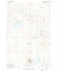 Clear Lake North South Dakota Historical topographic map, 1:24000 scale, 7.5 X 7.5 Minute, Year 1973