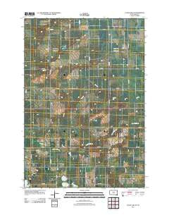 Clear Lake NE South Dakota Historical topographic map, 1:24000 scale, 7.5 X 7.5 Minute, Year 2012