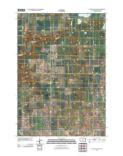 Clear Lake South South Dakota Historical topographic map, 1:24000 scale, 7.5 X 7.5 Minute, Year 2012