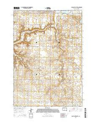 Clear Lake South South Dakota Current topographic map, 1:24000 scale, 7.5 X 7.5 Minute, Year 2015