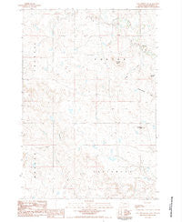 Coal Springs SW South Dakota Historical topographic map, 1:24000 scale, 7.5 X 7.5 Minute, Year 1983