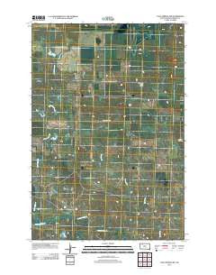 Coal Springs NW South Dakota Historical topographic map, 1:24000 scale, 7.5 X 7.5 Minute, Year 2012