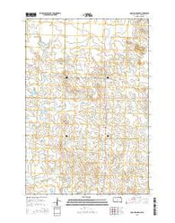 Coal Springs NW South Dakota Current topographic map, 1:24000 scale, 7.5 X 7.5 Minute, Year 2015
