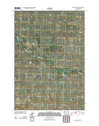 Coal Springs SE South Dakota Historical topographic map, 1:24000 scale, 7.5 X 7.5 Minute, Year 2012