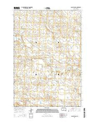 Coal Springs SE South Dakota Current topographic map, 1:24000 scale, 7.5 X 7.5 Minute, Year 2015