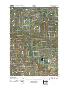 Coal Springs SW South Dakota Historical topographic map, 1:24000 scale, 7.5 X 7.5 Minute, Year 2012