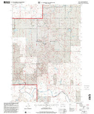 Cole Dam South Dakota Historical topographic map, 1:24000 scale, 7.5 X 7.5 Minute, Year 1998