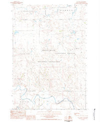 Cole Dam South Dakota Historical topographic map, 1:24000 scale, 7.5 X 7.5 Minute, Year 1983